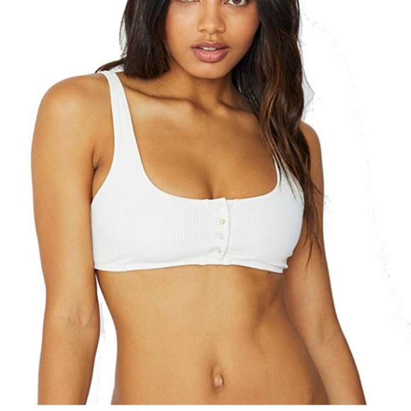 Frankie's Bikinis Other - FRANKIES BIKINIS WHITE ALANA TOP